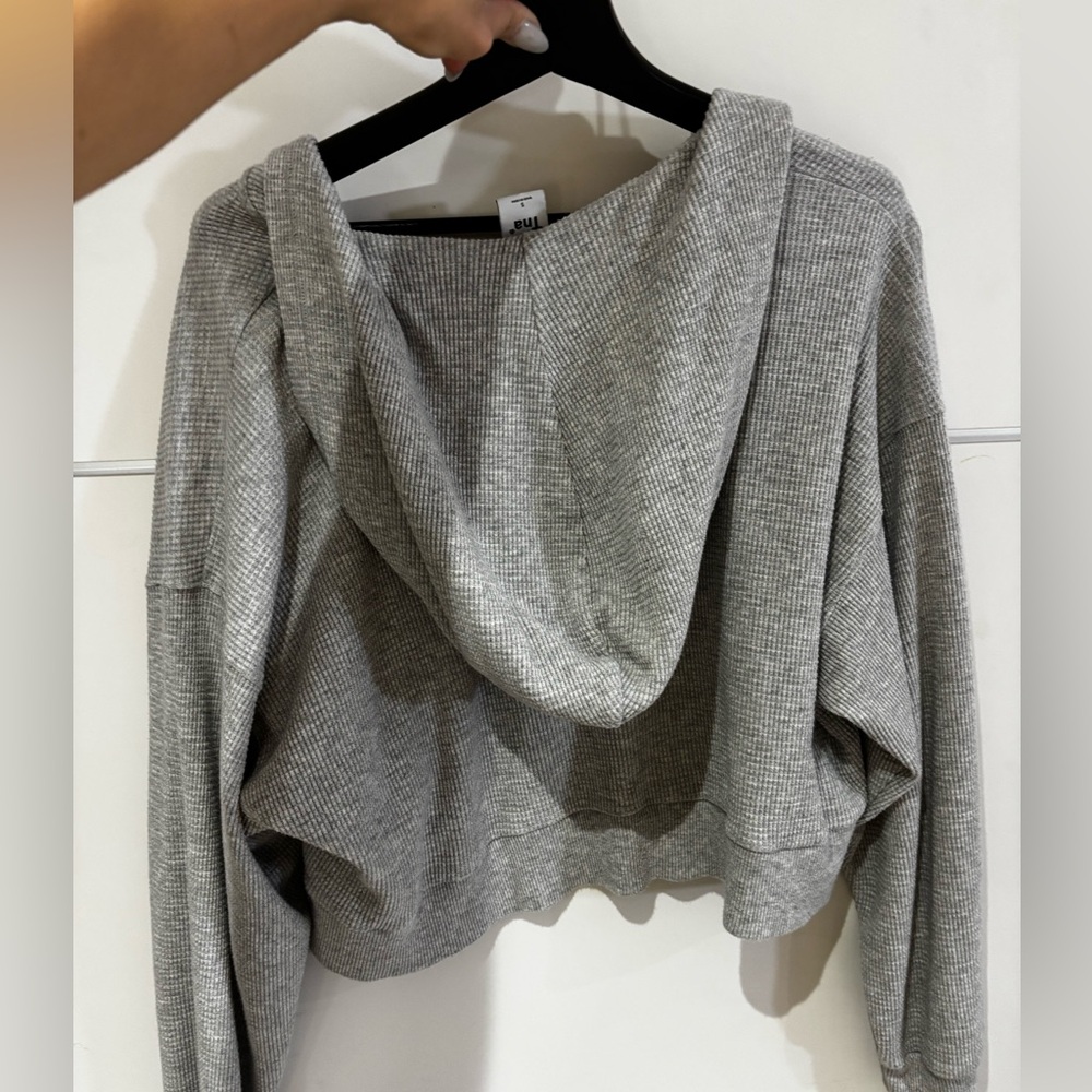 TNA Gray Hooded Top